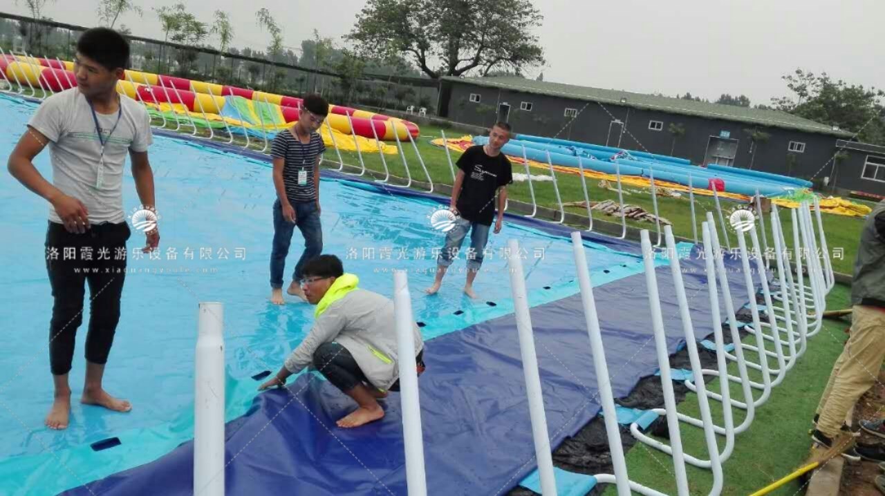 斗门支架游泳池